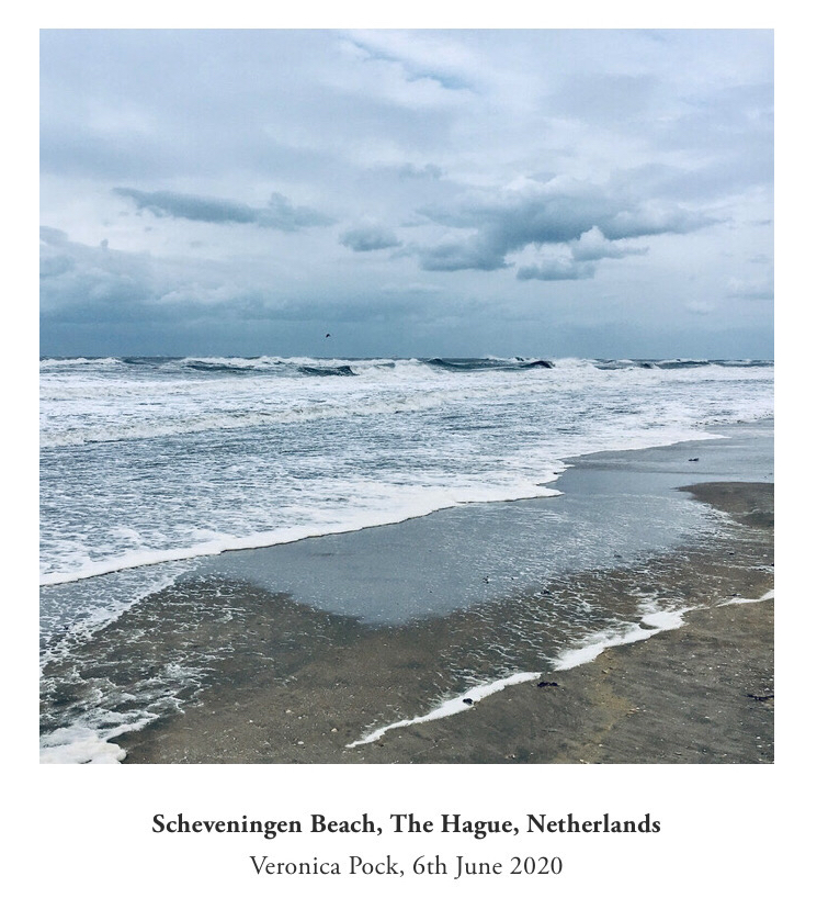 The sea from here Scheveningen beach