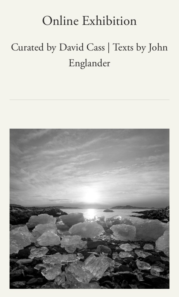 The sea from here title