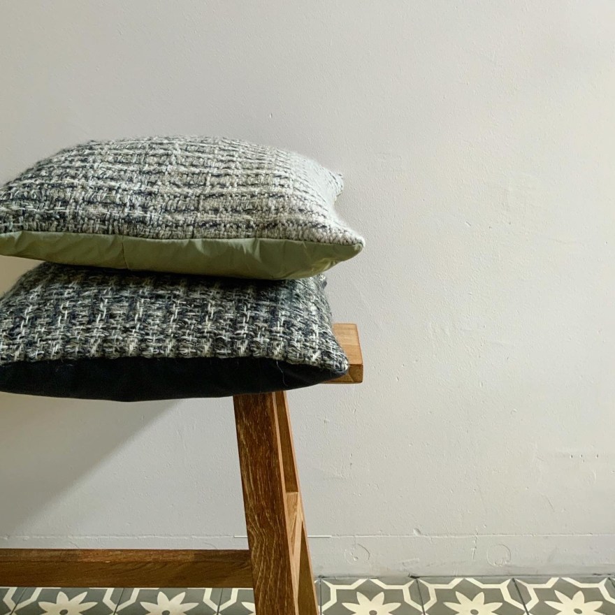Cushions handwoven wool