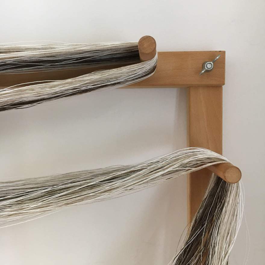 Warp on warping frame