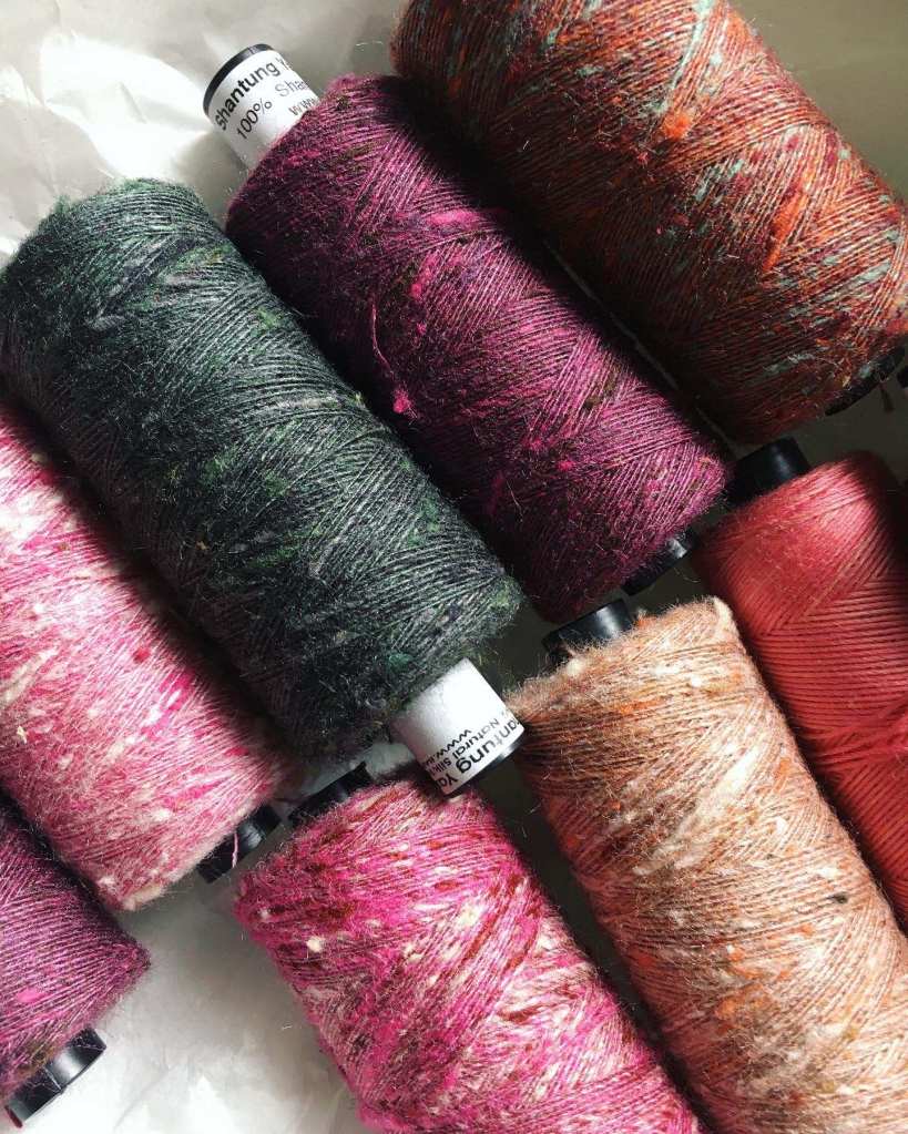 Shantung silk from Bart and Francis