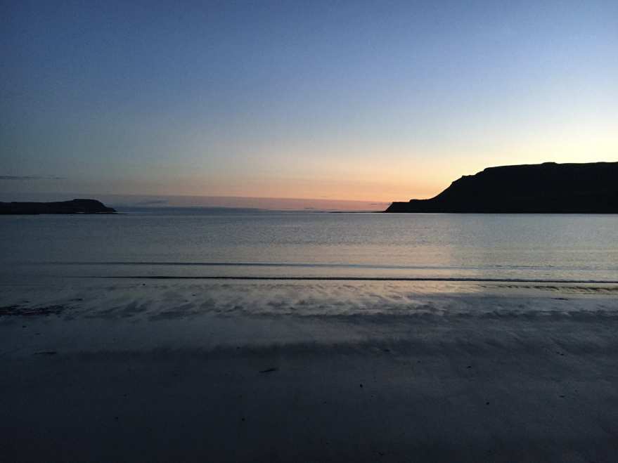 Calgary Bay sunset
