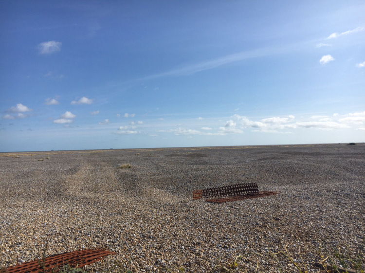 Orford Ness shingle beach