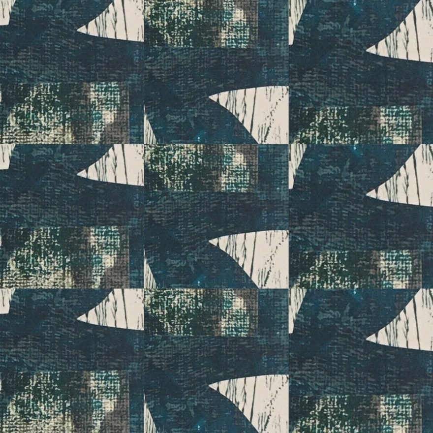 Sketch on repeat dark blue