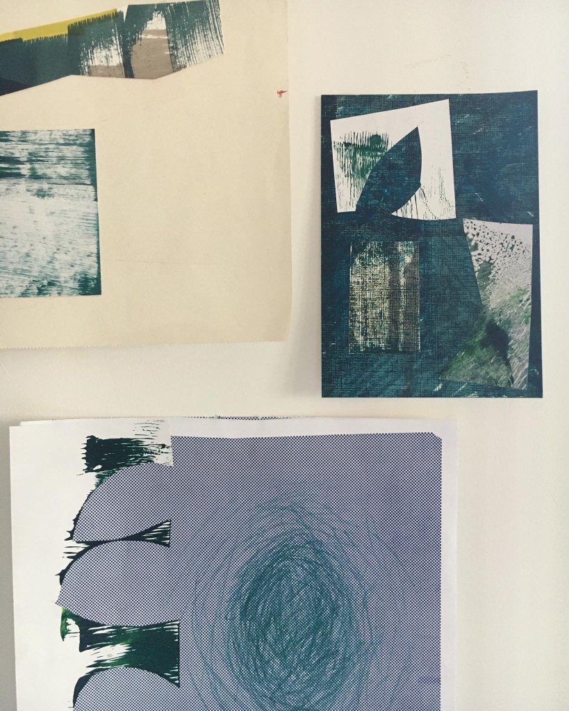 Sketches using papers