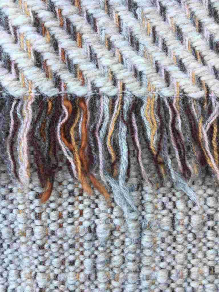 Ecological wool sample fabric cream