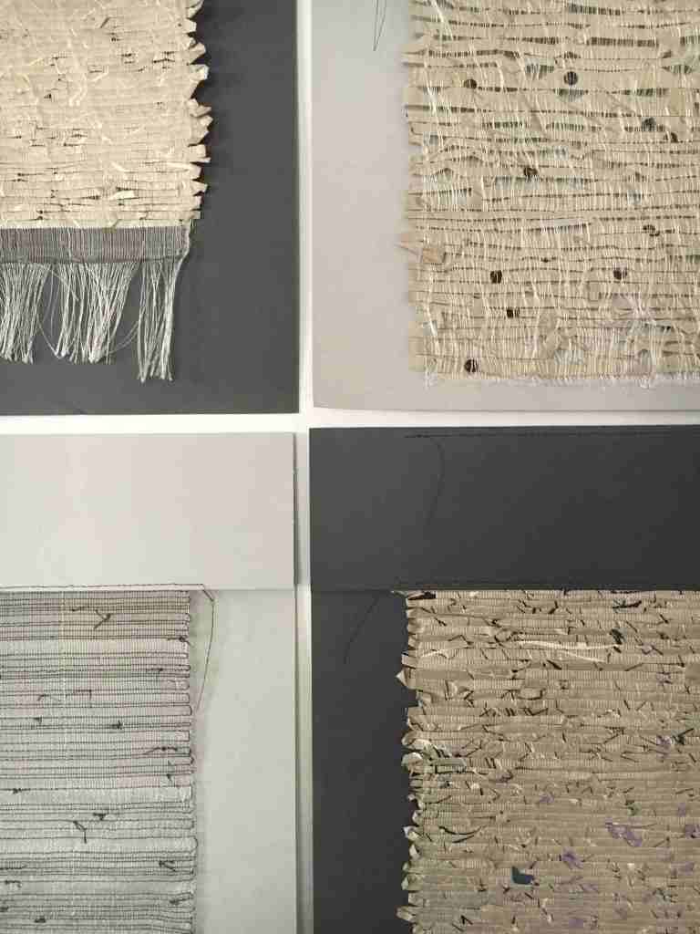 Paper weaving samples