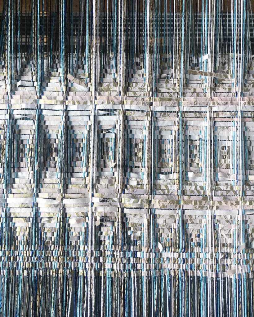 Honeycomb weave in paper