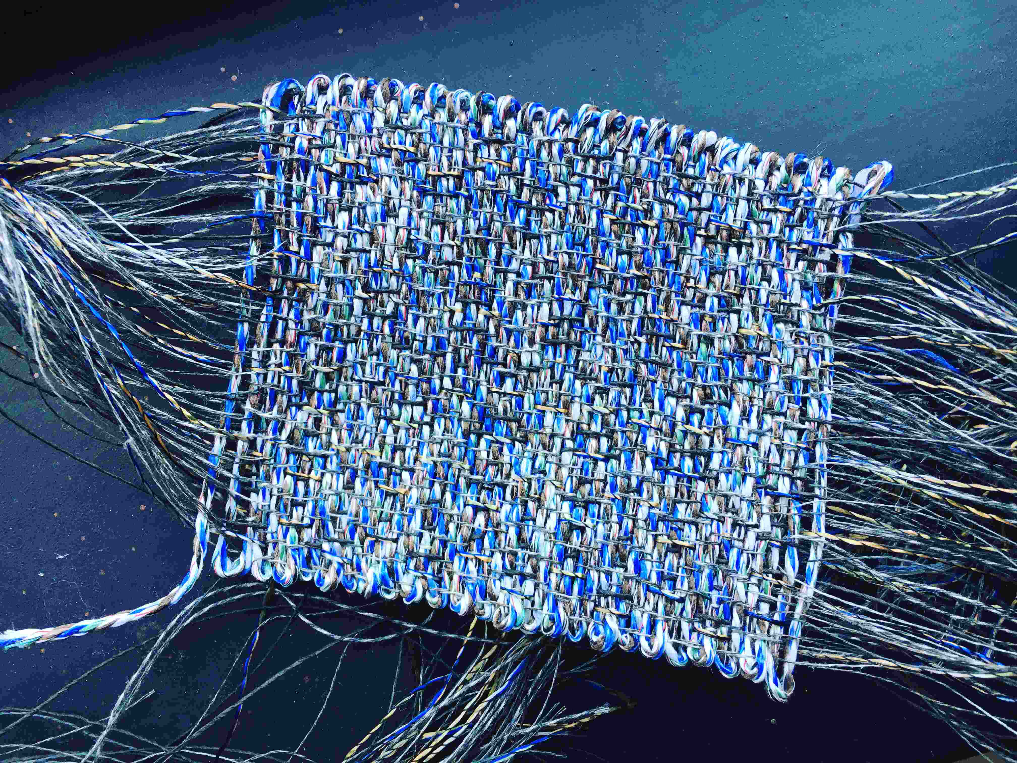 Small sample using ecological recycled string