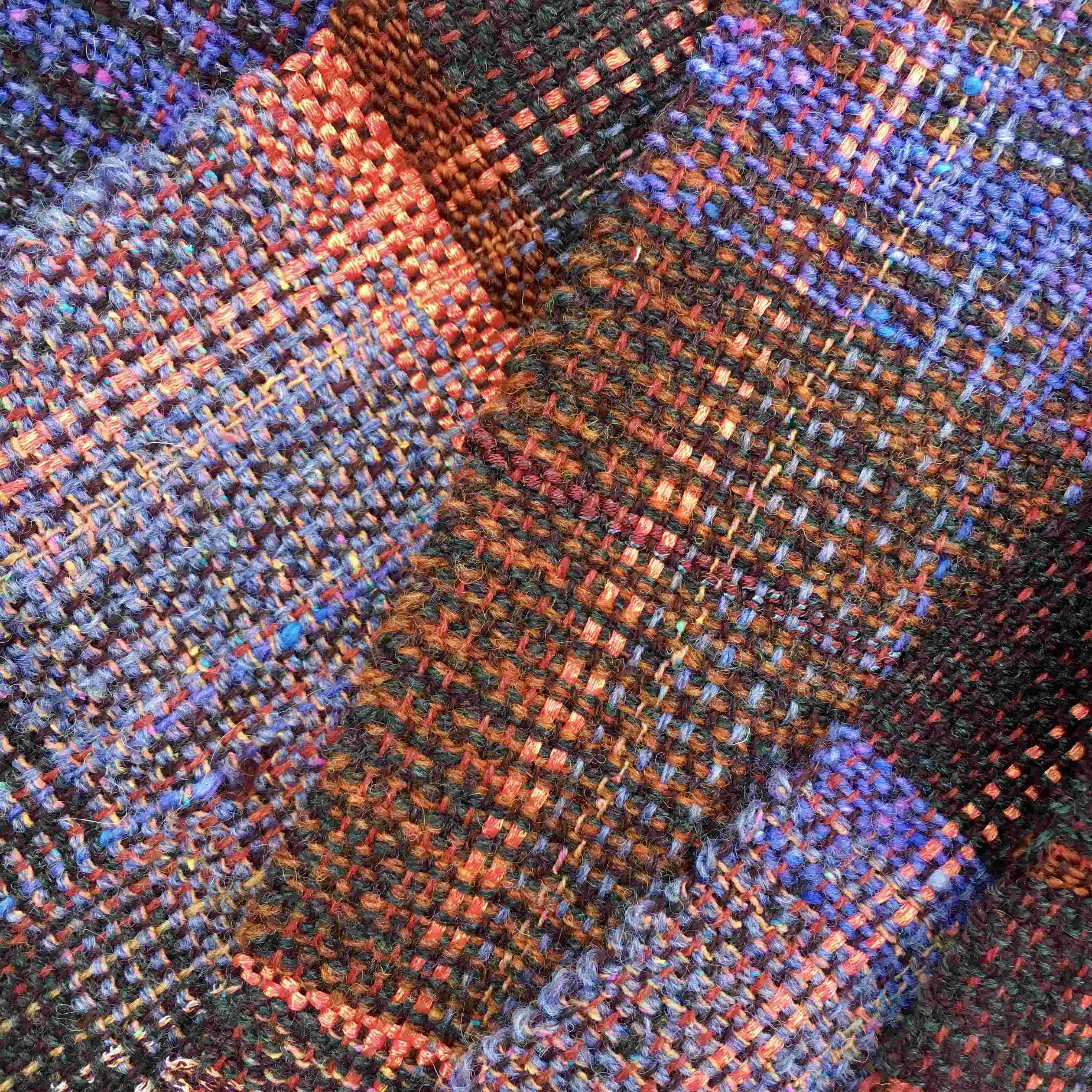 Commissioned scarf finished piece