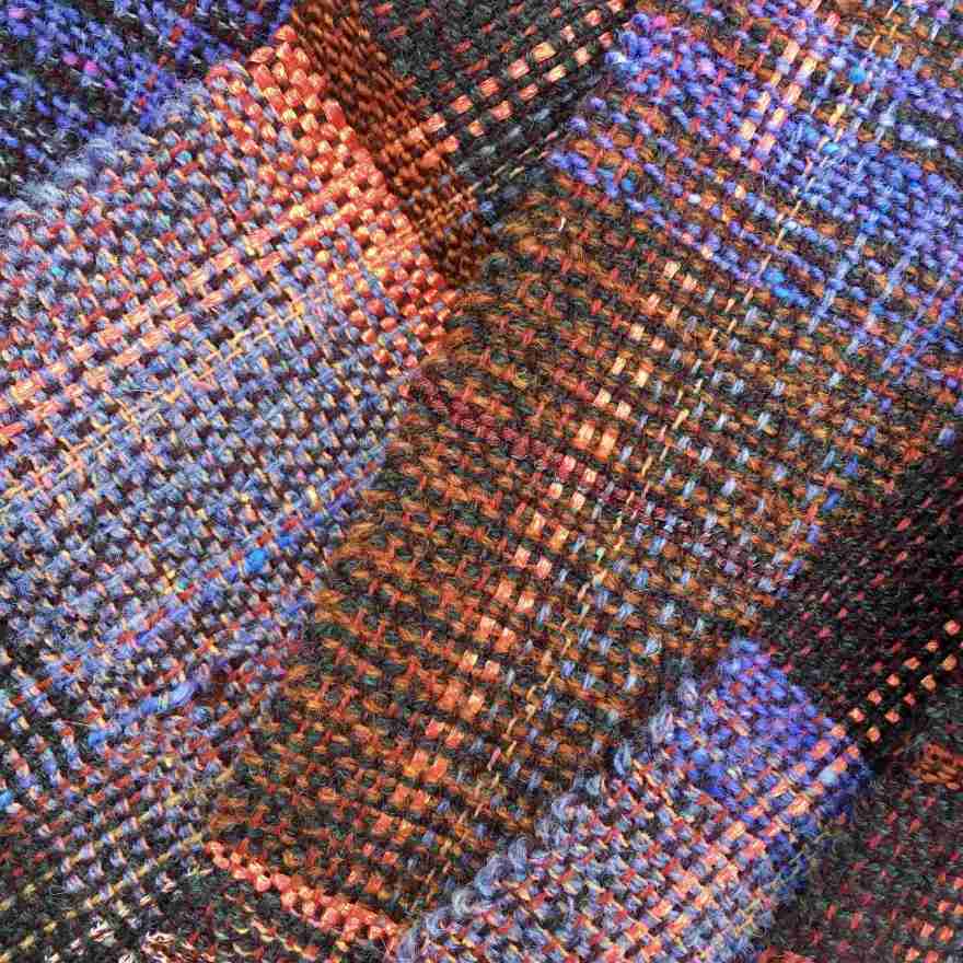 Commissioned scarf finished piece