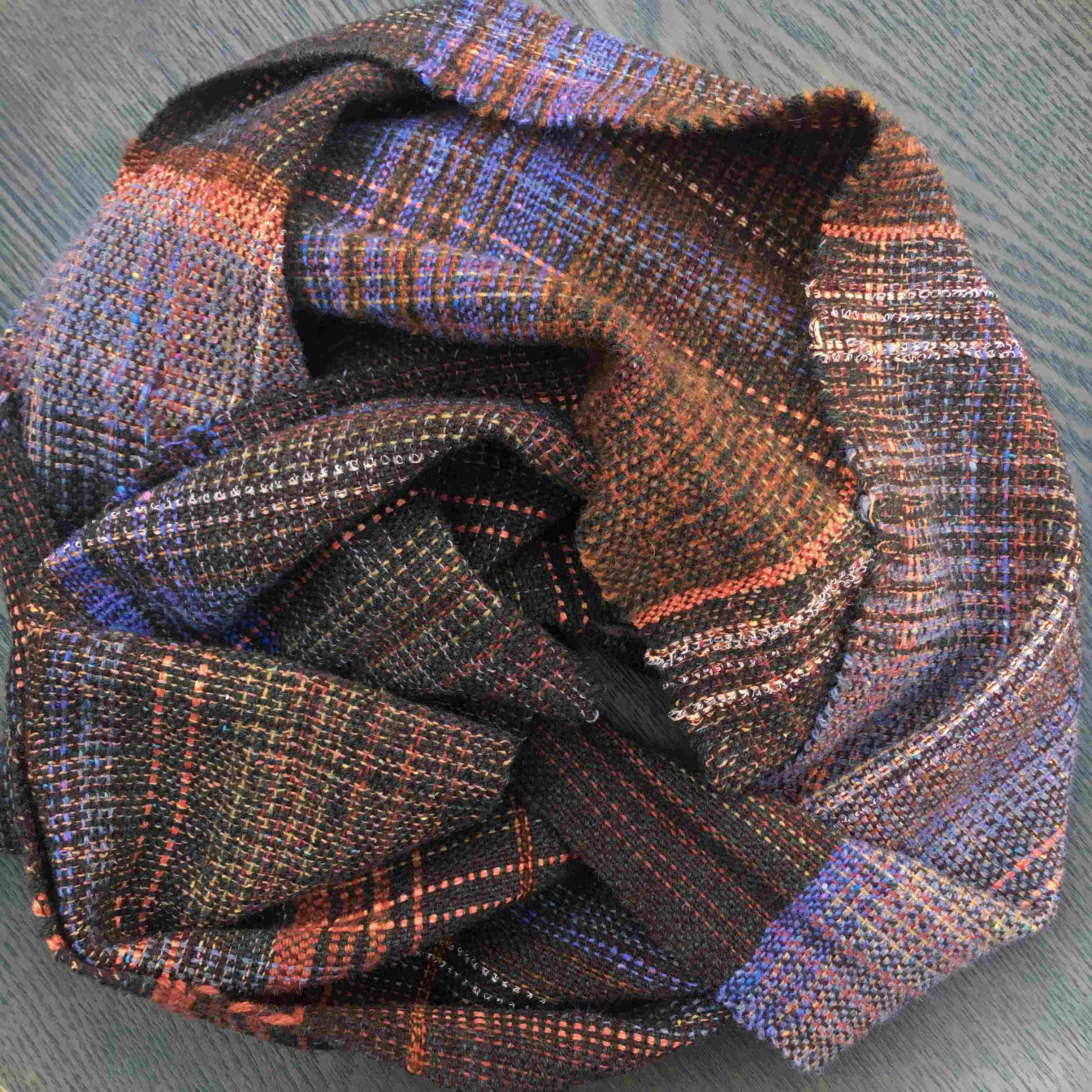 Handwoven commissioned scarf
