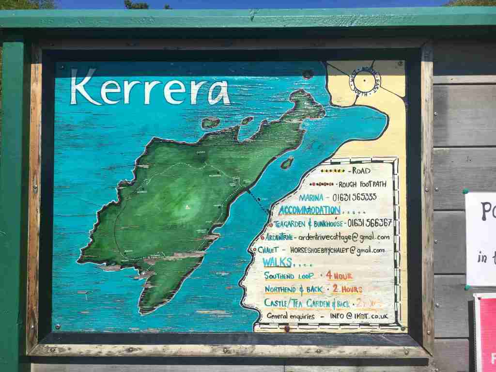 Map of Kerrera