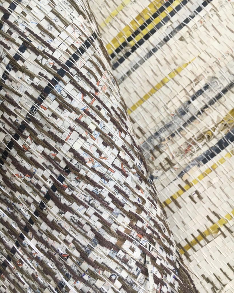 Vintage map close up