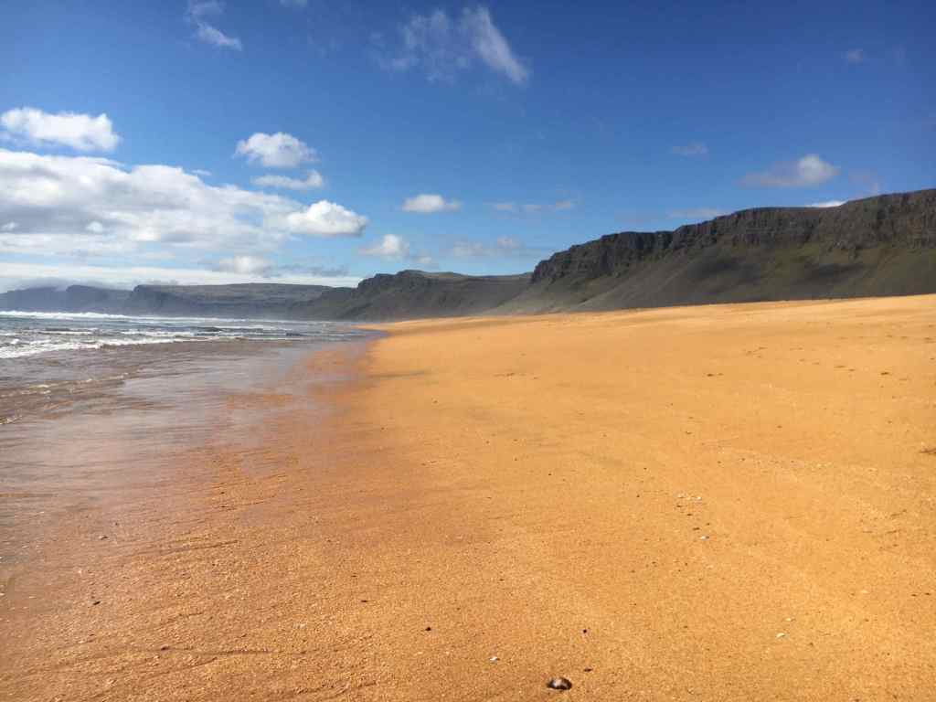 Beach at Raudasandur