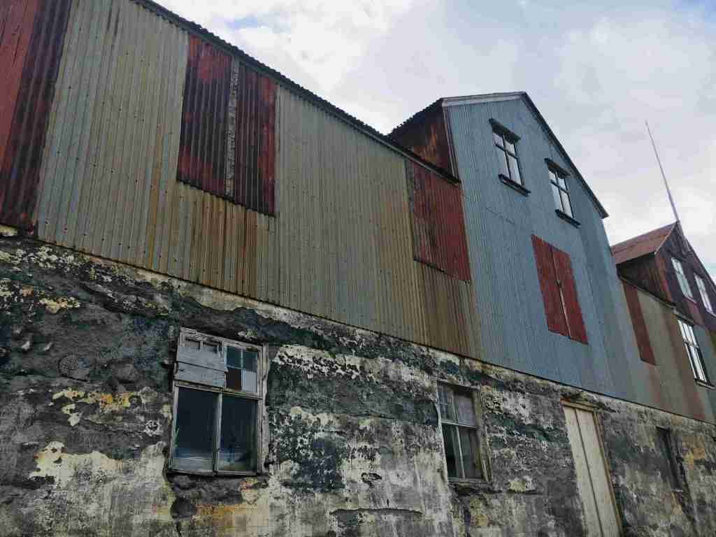Buildings at Djupavik