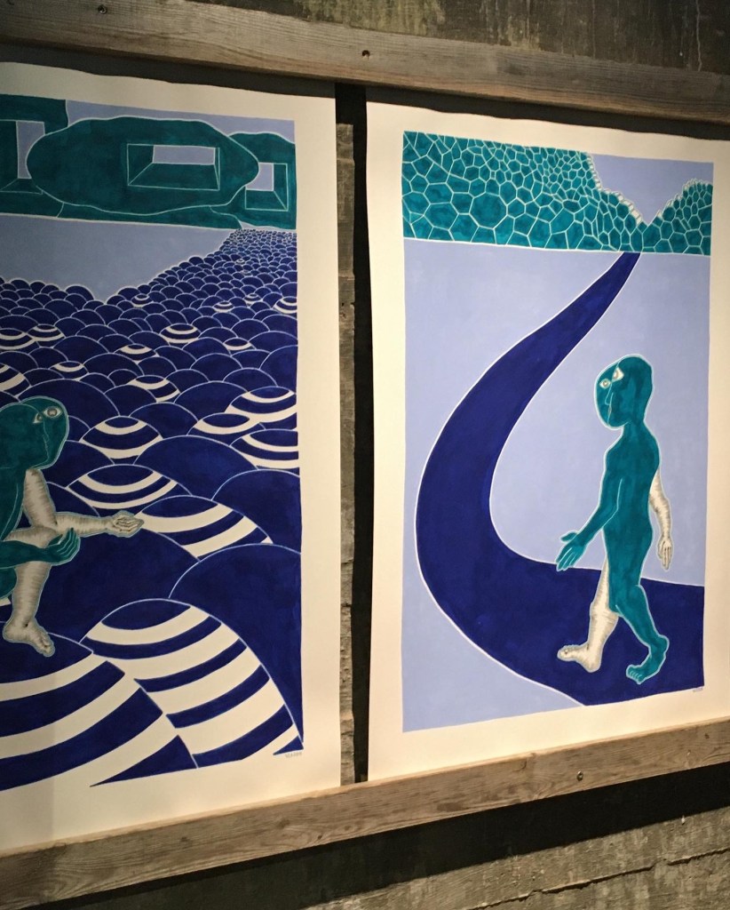 The appearance of water by Simon Lambrey