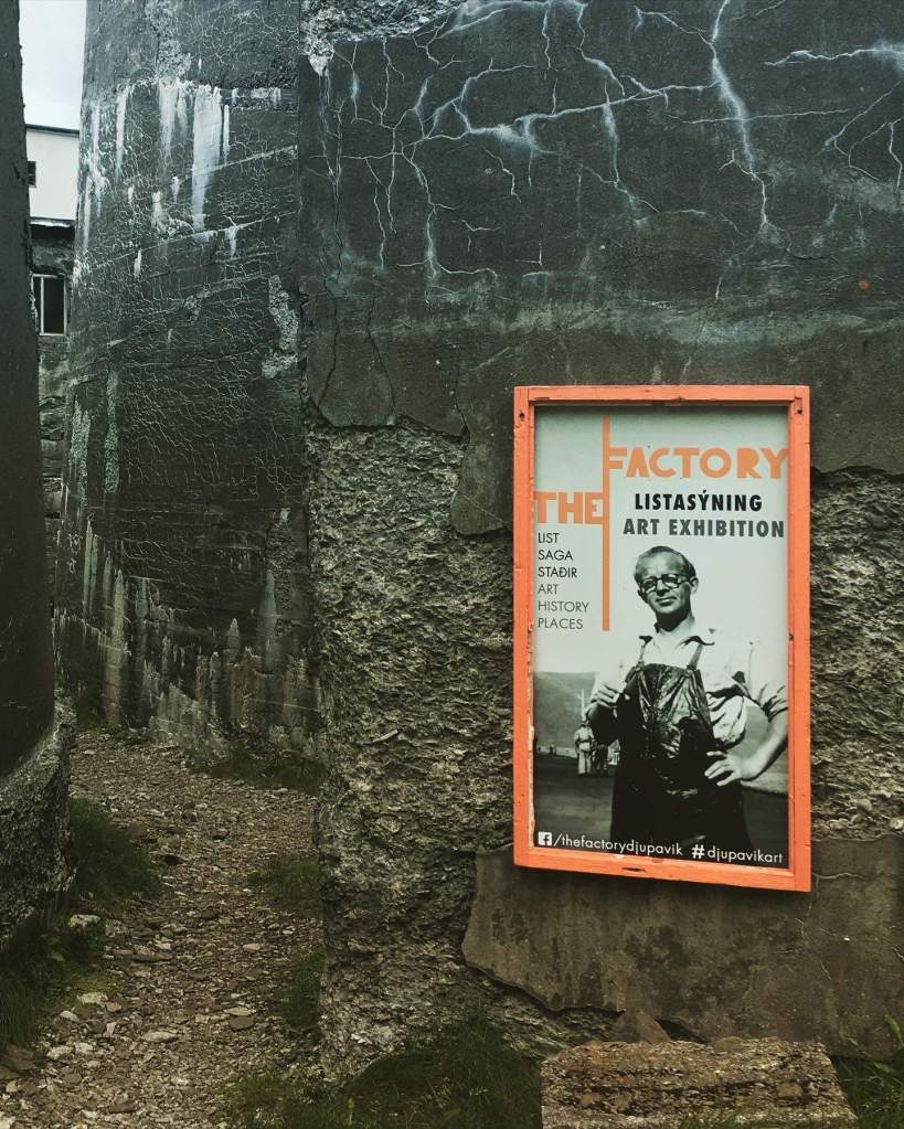The water beneath at The old herring Factory, Djupavik, Iceland