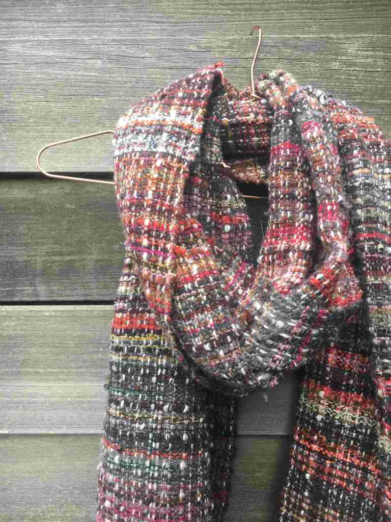 Veronica Pock zero waste handwoven scarf