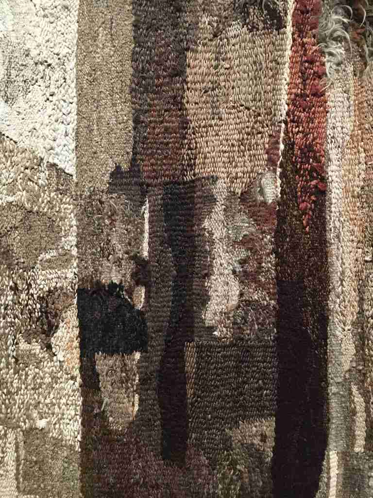 Magdenlena Abakanowicz detail early wallhanging