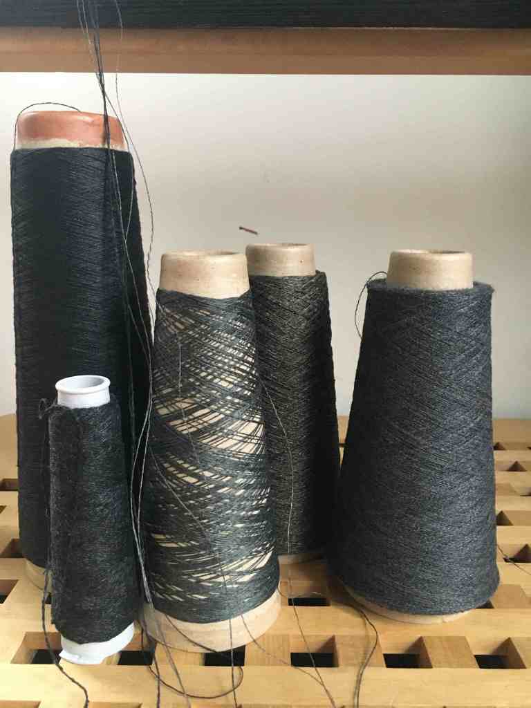 Yarns for black commission work