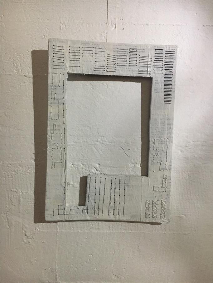 Minimaal cardboard frame