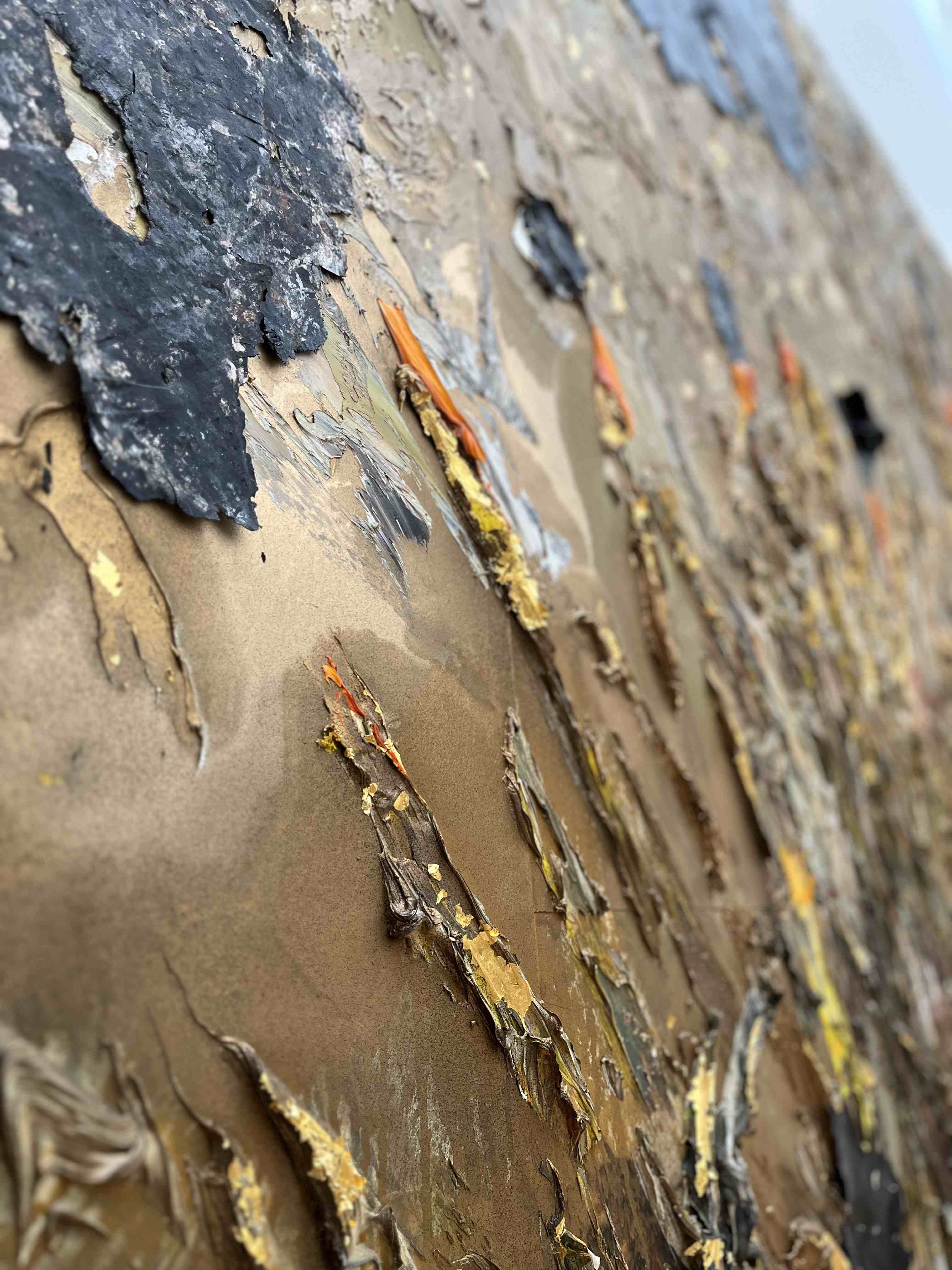 Anselm Kiefer Gold detail