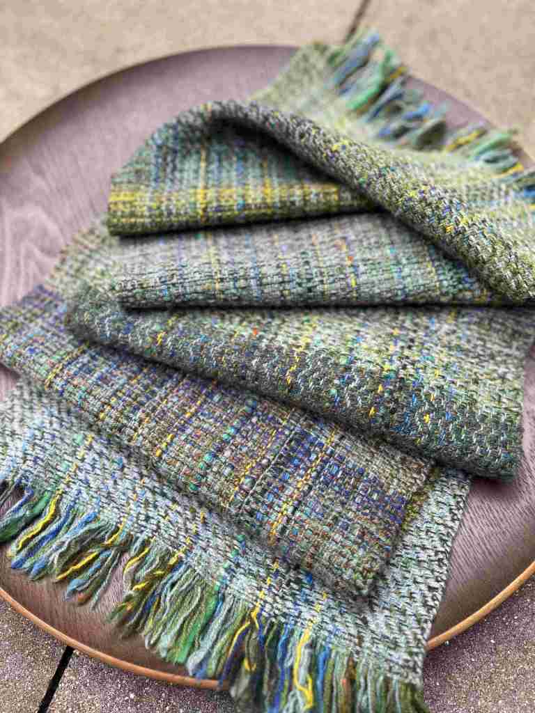 Scottish hillside inspired scarf