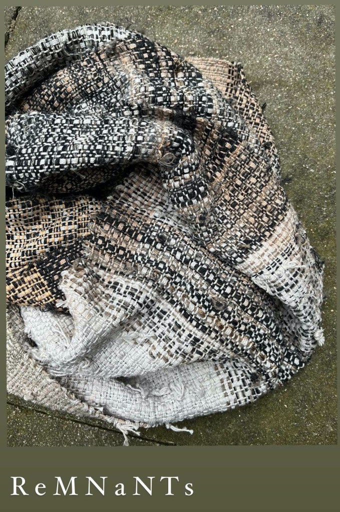 ReMNaNts handwoven zero waste textile