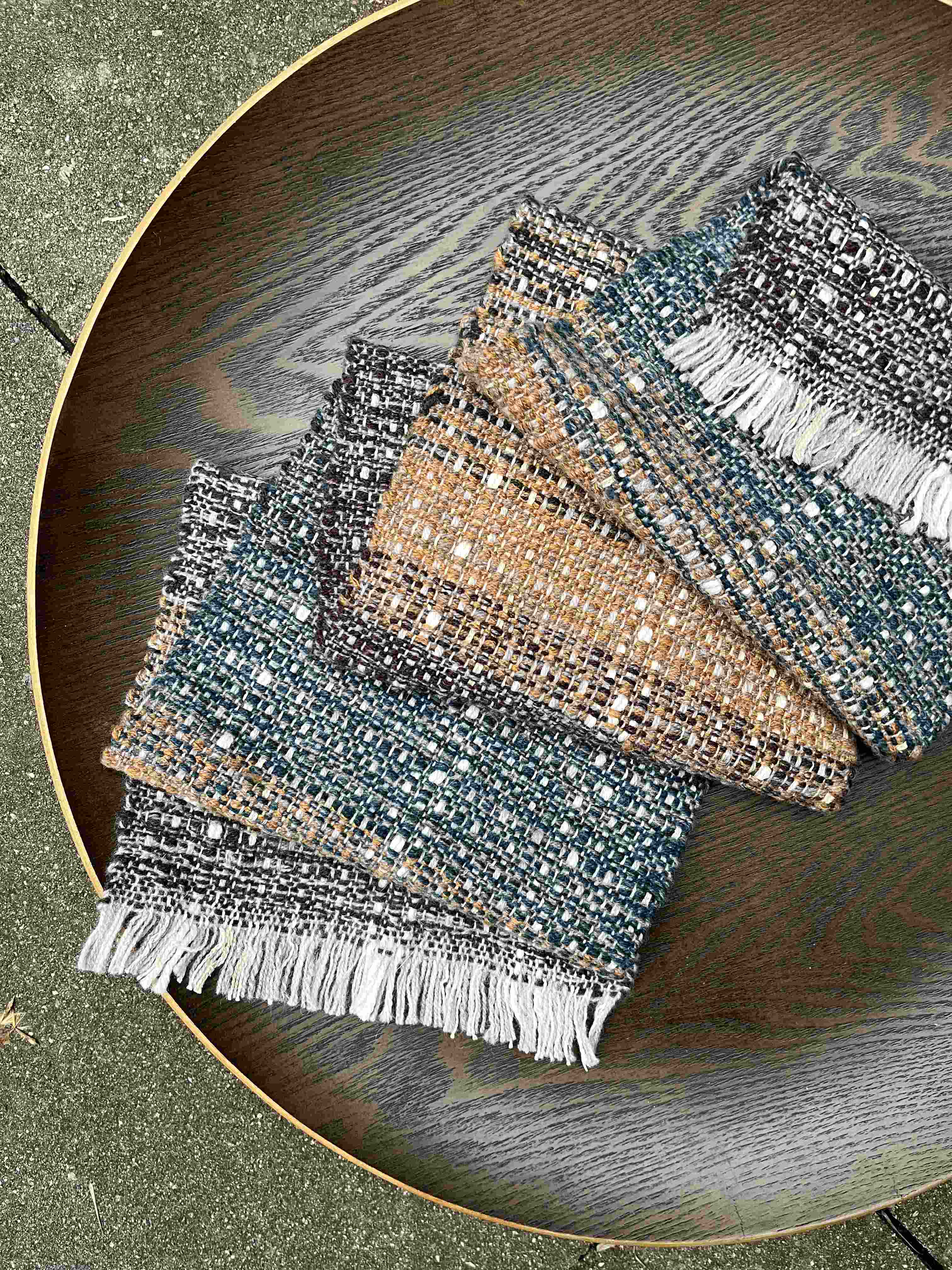 Small wool scarf for Japanese client