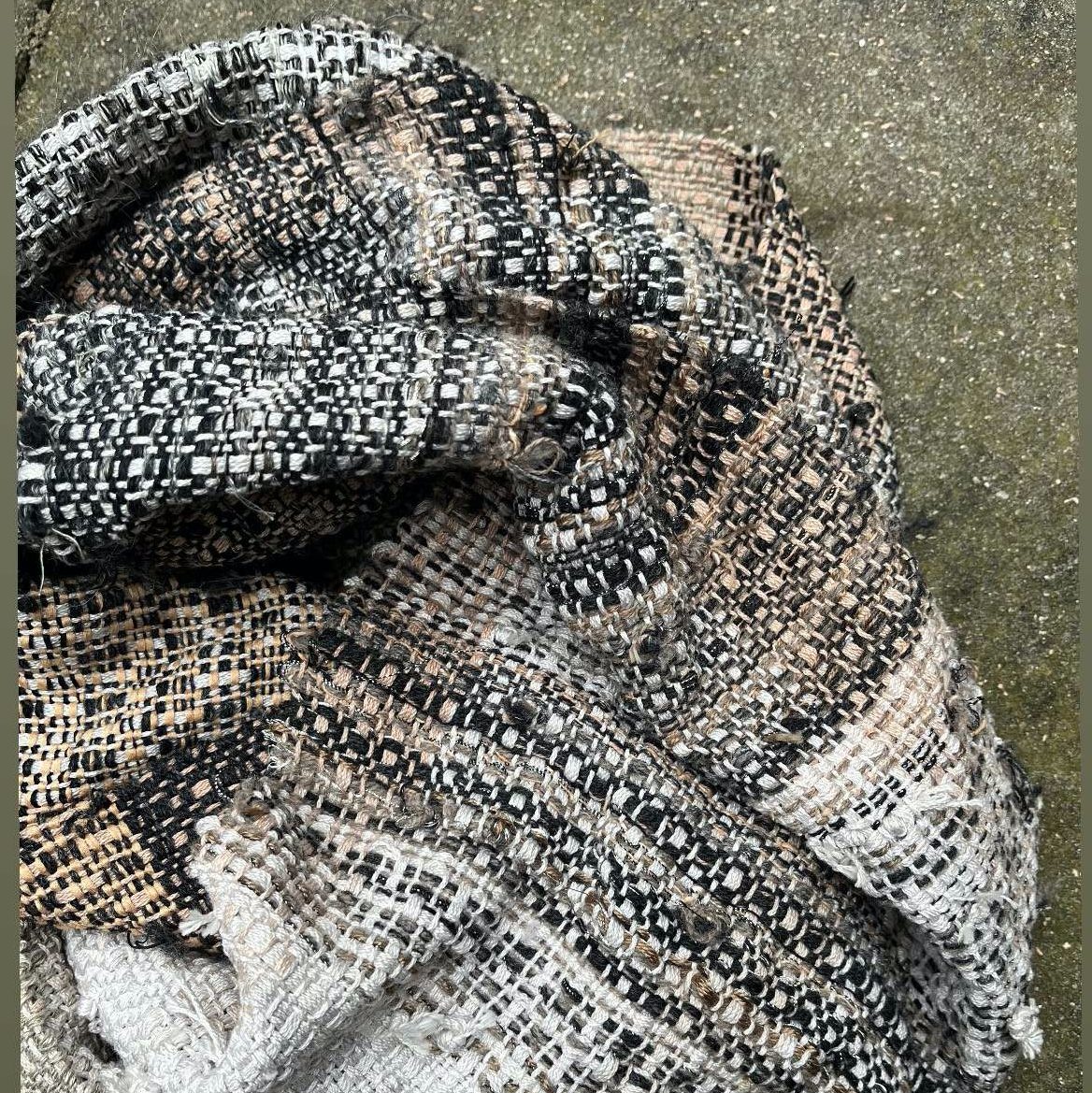 ReMNaNts handwoven zero waste textile