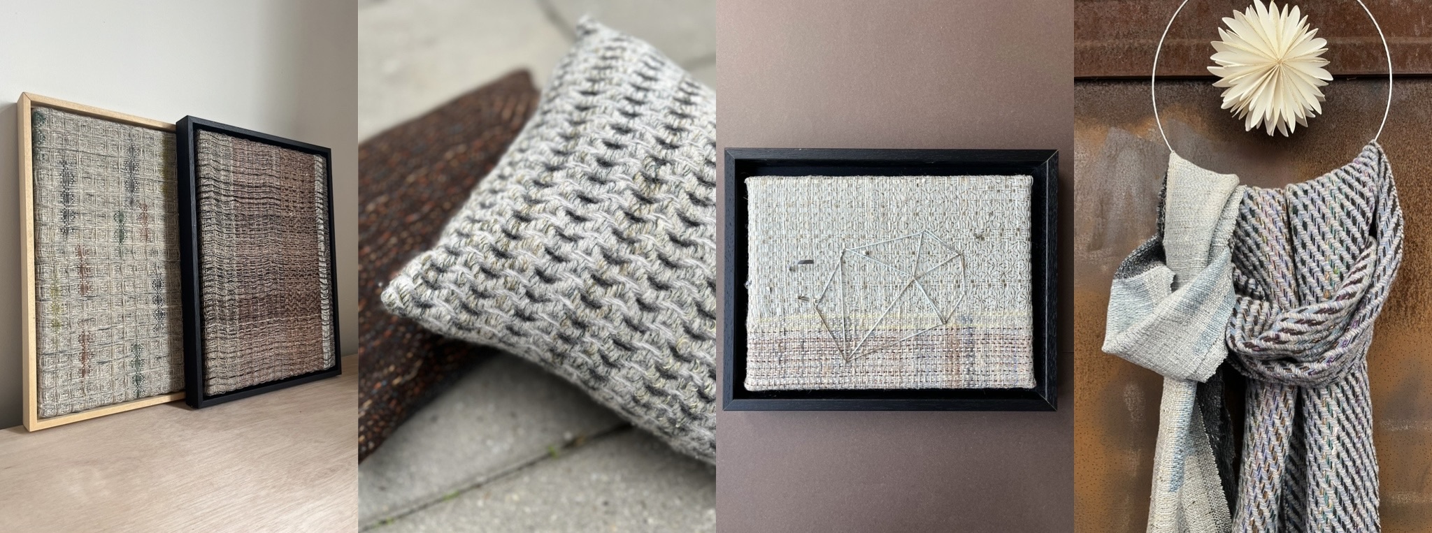 Handwoven textiles for you and your home, fine art textiles, cushions, wall hangings and scarves