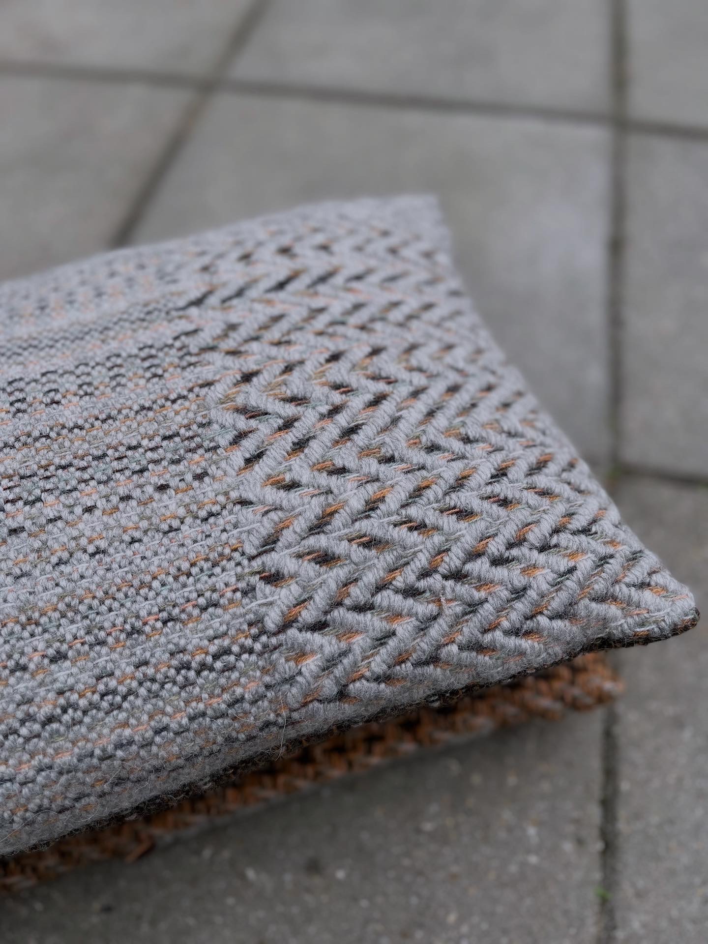 Handwoven cushions unique in earthy colours